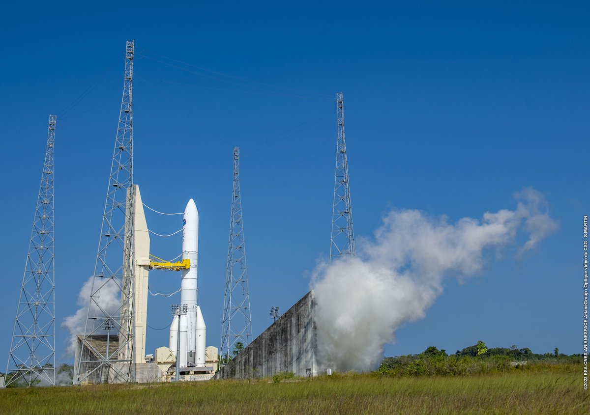 🚨Ariane 6 update🚨 In order to optimise the #Ariane6 testing schedule, the test sequence has been inverted. This allows us to anticipate the launch rehearsal test, followed by the long-duration firing test of the main stage Vulcain 2.1 engine, and ultimately reduces any impact…