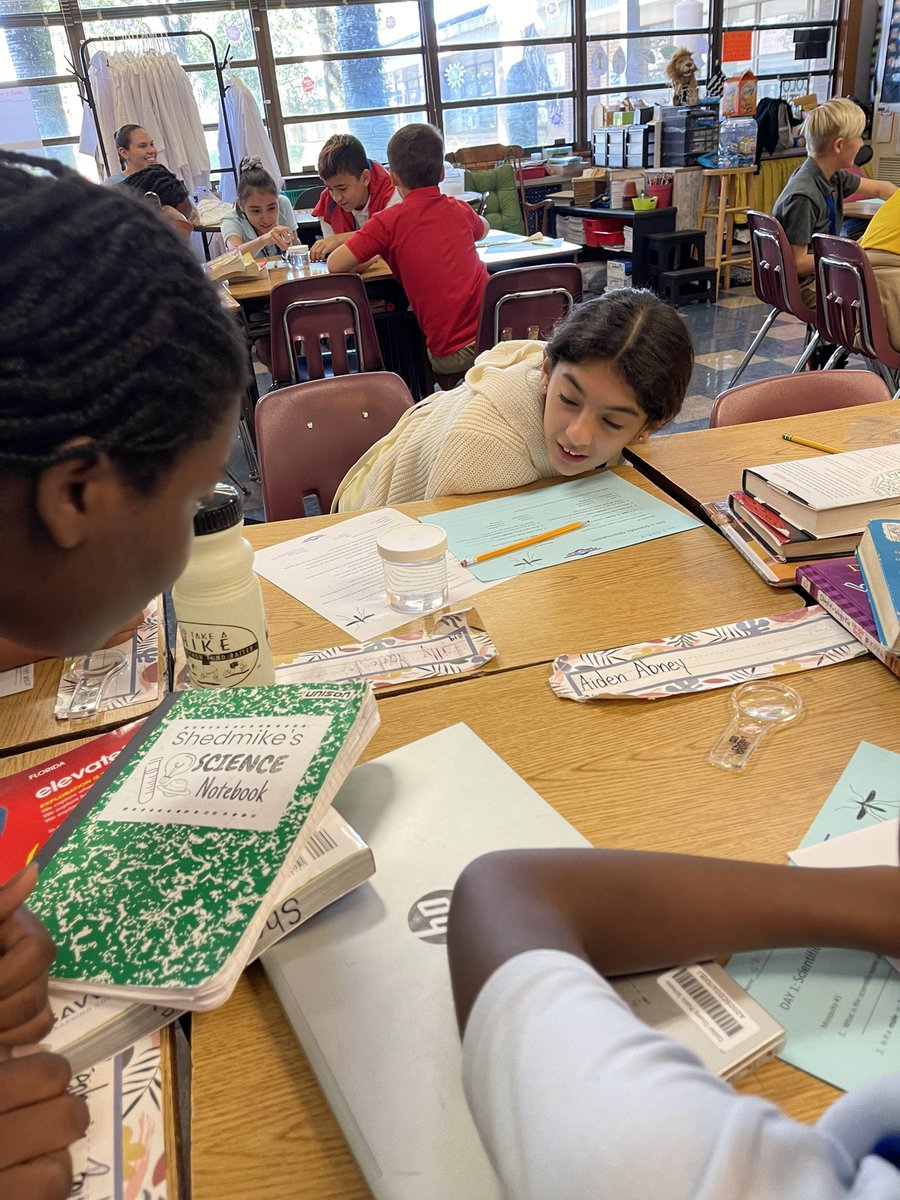 KarenDent3rd's tweet photo. 5th grade Collier District Mosquito 🦟 Control - thank you for such an engaging day 1! @collierschools @CollierMosquito @LelyLionsRoar #CCPSSuccess @CollierScience https://t.co/764P4Yk52L