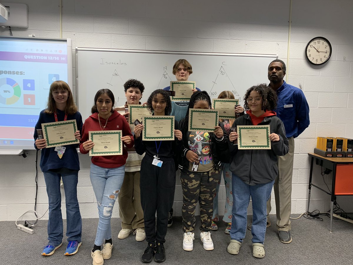 Aiken Public Schools HS Math (@aiken_hs) on Twitter photo Celebrating Mr Burns’ students that go above and beyond. Over 100 topics mastered in #ALEKS 1st quarter. <a href="/SilverBluffHigh/">Silver Bluff High</a> <a href="/AikenPublicSch/">AikenCoPublicSchools</a> #CSTatwork #acpsdmath Celebrating Mr Burns’ students that go above and beyond. Over 100 topics mastered in #ALEKS 1st quarter. <a href="/SilverBluffHigh/">Silver Bluff High</a> <a href="/AikenPublicSch/">AikenCoPublicSchools</a> #CSTatwork #acpsdmath