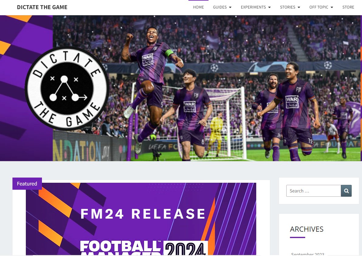Dictate The Game (@dictatethegame) on Twitter photo 🌟GIVEAWAY TIME 🌟
FM24 is fast approaching. We have ONE Steam Code to giveaway. This includes #FM24EarlyAccess
DictateTheGame.com for all things Football Manager
To Enter:
‼️ Follow <a href="/DictateTheGame/">Dictate The Game</a> on Twitter
🔁 Retweet & Like this Tweet👍
Winner Announced at 8PM BST. 🌟GIVEAWAY TIME 🌟
FM24 is fast approaching. We have ONE Steam Code to giveaway. This includes #FM24EarlyAccess
DictateTheGame.com for all things Football Manager
To Enter:
‼️ Follow <a href="/DictateTheGame/">Dictate The Game</a> on Twitter
🔁 Retweet & Like this Tweet👍
Winner Announced at 8PM BST.