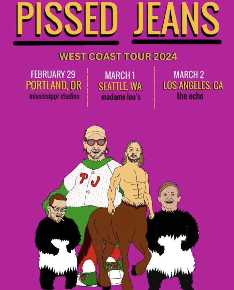 West Coast!!  Tickets on sale tomorrow