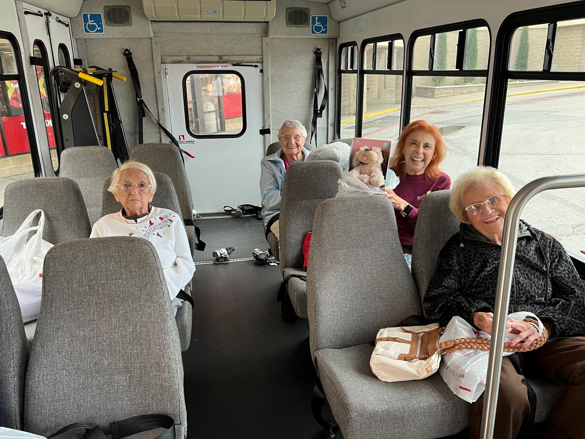 This week we took our residents to T.J. Maxx to shop for theme week as well as personal attire.  As you can see we love to shop and had a wonderful time!  #TrilogyThemeWeeks #Lexington #SeniorLiving