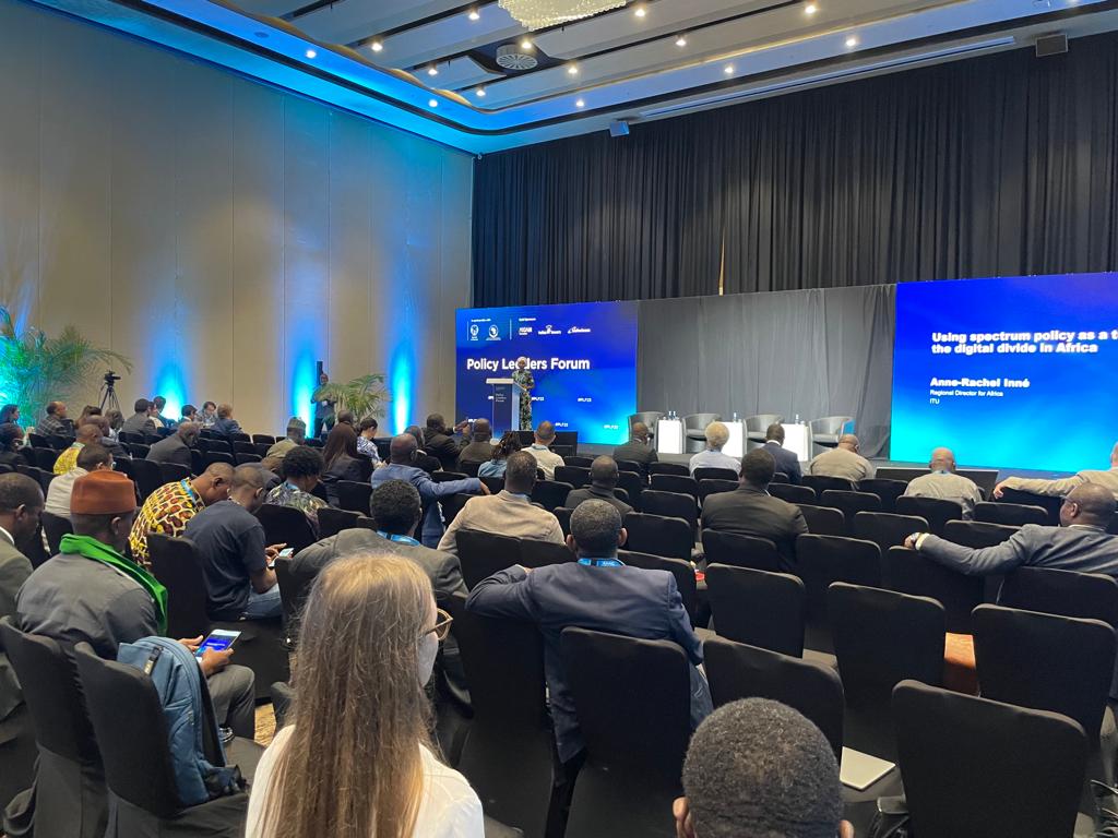 GSMAPolicy's tweet photo. Radio frequencies should be used rationally, efficiently and economically so countries have equitable access to the spectrum. The job of the @ITU is to connect the world and bridge the digital divide. This can be done by harmonising #spectrum. @innear #PLF23 https://t.co/NCbTFsKaNs