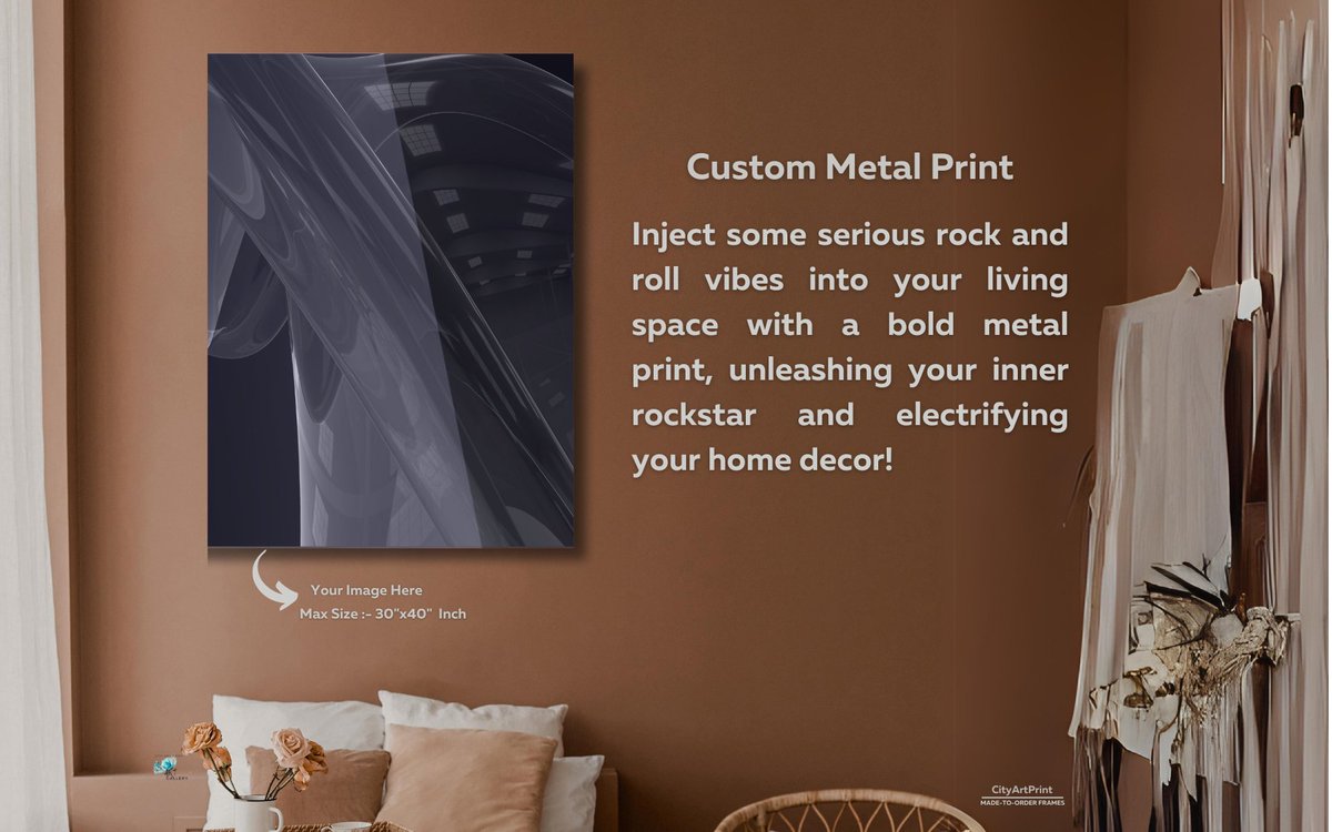 Queue the drumroll! Brace yourself for Brilliance: Custom HD Metal Prints to Take Your Decor to the Next Level. #MetalArt #CustomDecor #ArtisticElegance #HomeGallery #MetallicMagic #VisualBrilliance #WallArtMasterpieces #CustomizedArt

cityartprint.etsy.com/in-en/listing/…