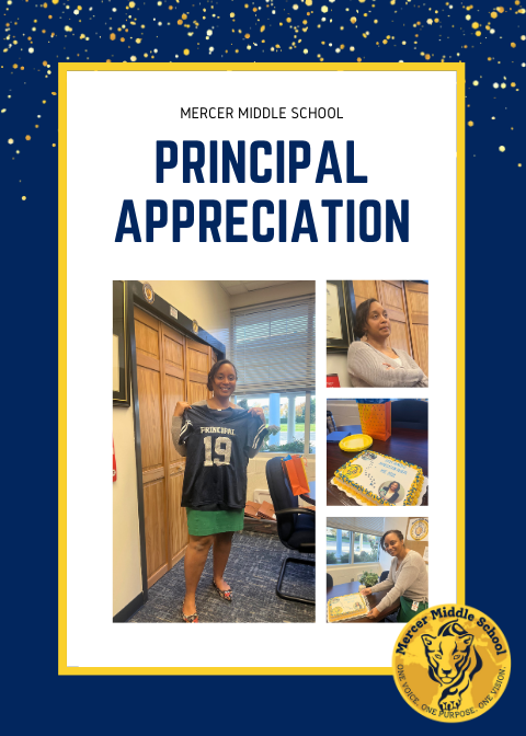 Today we honored Mrs. Diehl for Principal Appreciation Month. Our communication students worked to film and edit a video of their peers and staff members wishing Mrs. Diehl a Happy Principal Appreciation! We are so lucky to have your leadership! #ONEVision