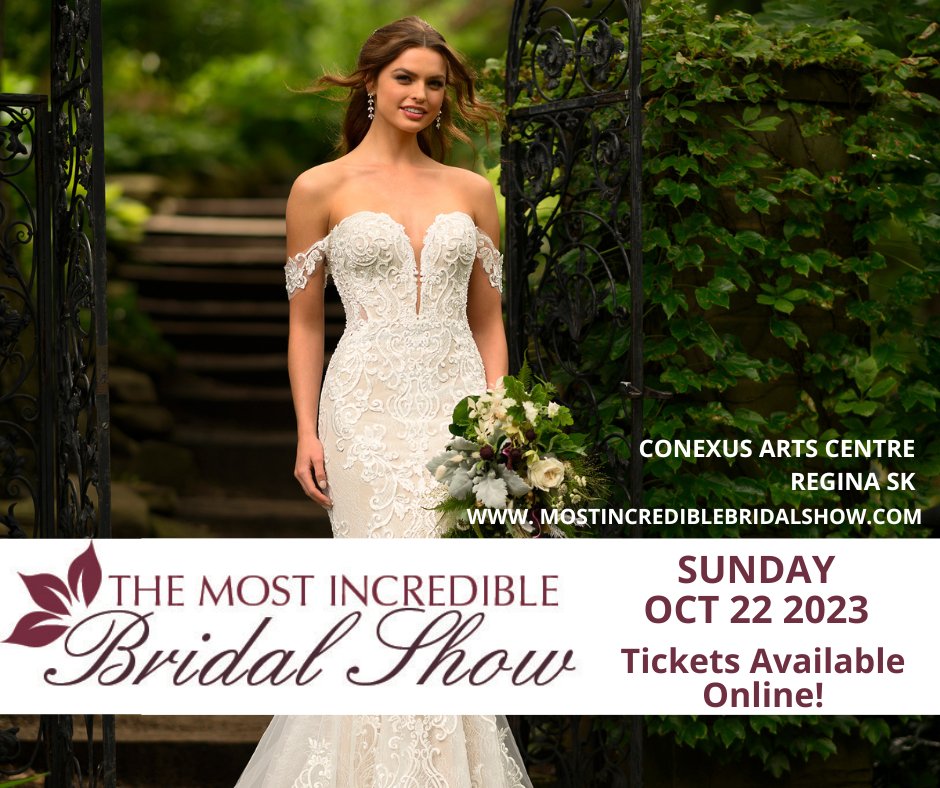Leaves are falling, marriage is calling! 🍂💍
Catch us at the Most Incredible Bridal Show 2023, Conexus Arts Centre. We're your wedding wizards, ready to dish on all things matrimonial. Or stop by our booth on Sunday to win a dreamy night stay in our suite ☁️
See you there! 💖