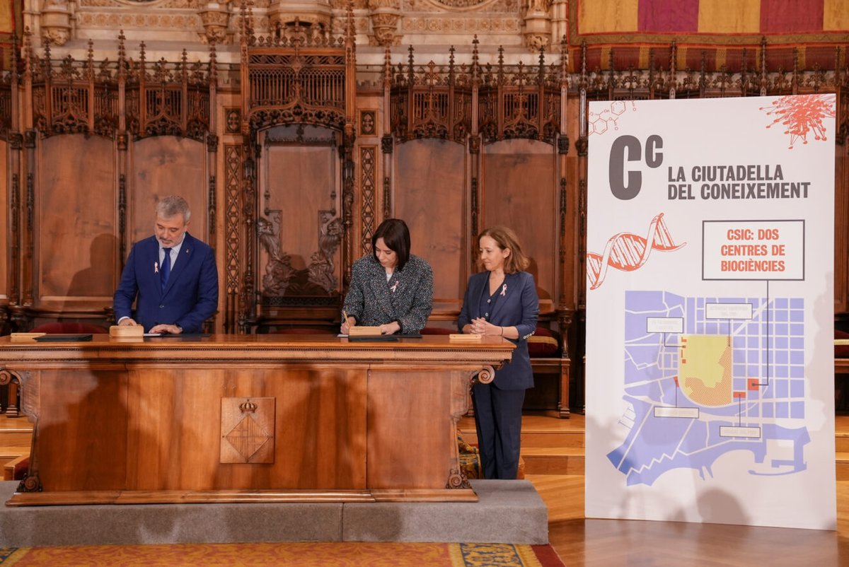 🏗️ El Ministerio de Ciencia e Innovación y el Ayuntamiento de Barcelona firman un protocolo para la construcción de un edifico que albergará dos institutos de investigación en salud.

🔗 ciencia.gob.es/Noticias/2023/…