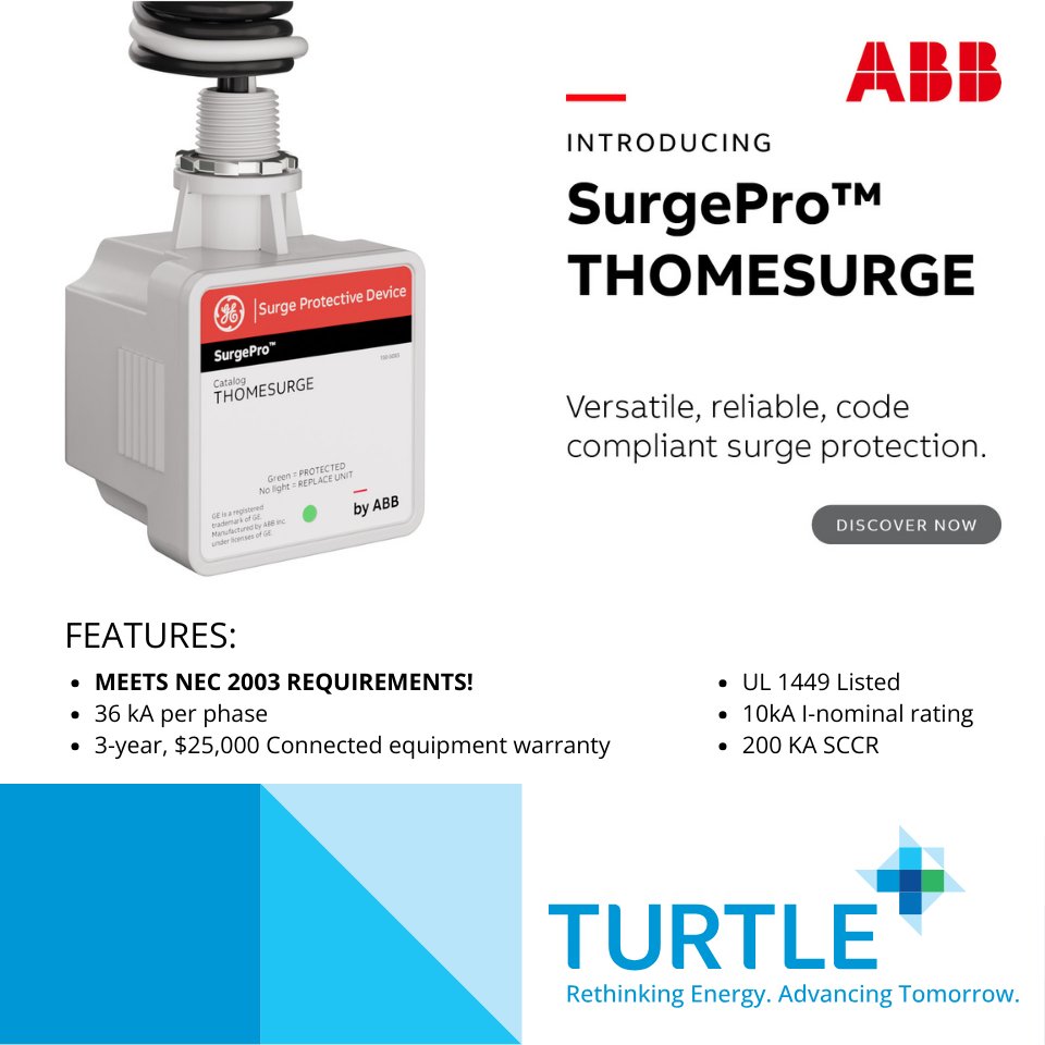Type TH heavy-duty safety switches are designed for commercial and industrial applications where safety, high performance, and continuity of service are essential. Contact us to learn more about what we have in stock.
#ABBInnovation #FutureTech #SustainableSolutions #ABB