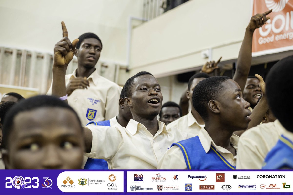 NSMQGhana's tweet photo. 🎶 Mma nyinaa feeli yεn oooo
Oseeeeeeeeeeeyy

#NSMQ2023 #NSMQ30 #NSMQSemifinals #Primetime https://t.co/lrBURYUn3V