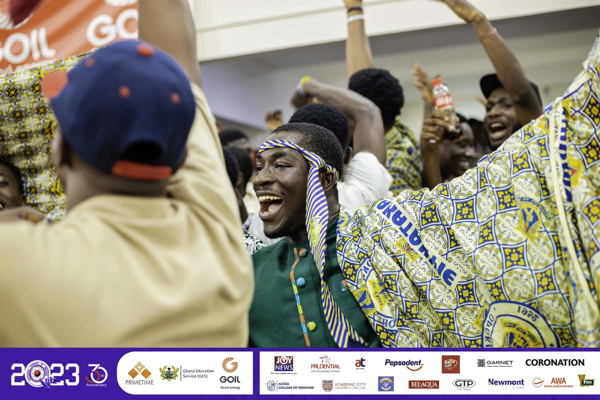 NSMQGhana's tweet photo. 🎶 Mma nyinaa feeli yεn oooo
Oseeeeeeeeeeeyy

#NSMQ2023 #NSMQ30 #NSMQSemifinals #Primetime https://t.co/lrBURYUn3V