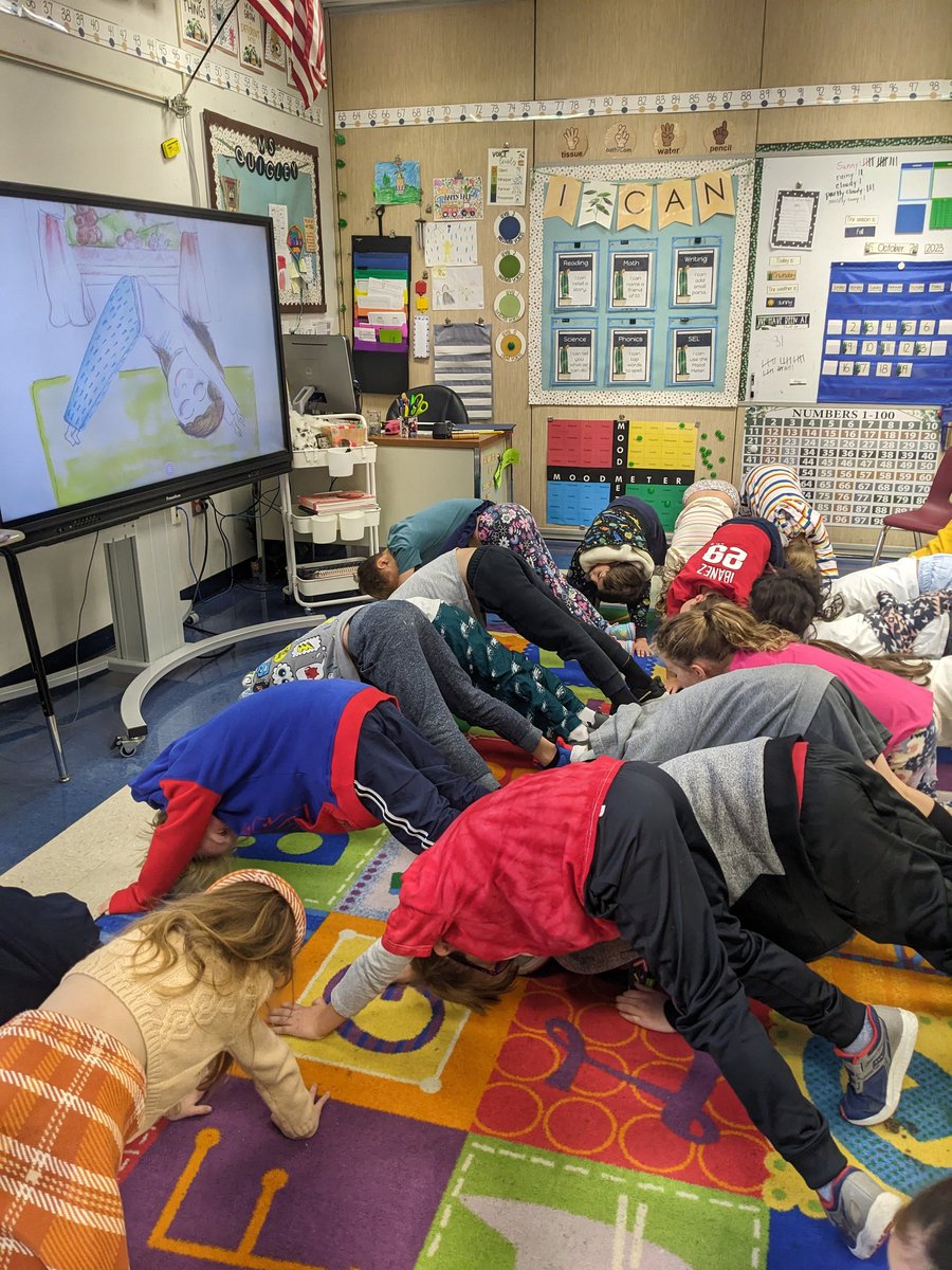 Inhaling peace and exhaling love after morning meeting today @BrielleAlexand5