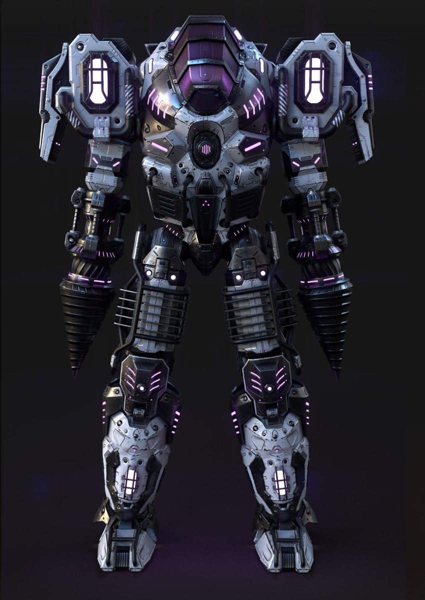 Every MechPav will have a Class and a Skin. This gorgeous skin is known as : 'Pavia Lab' ❤️ This poor mech class is still without a name. Twitter poll anyone?
