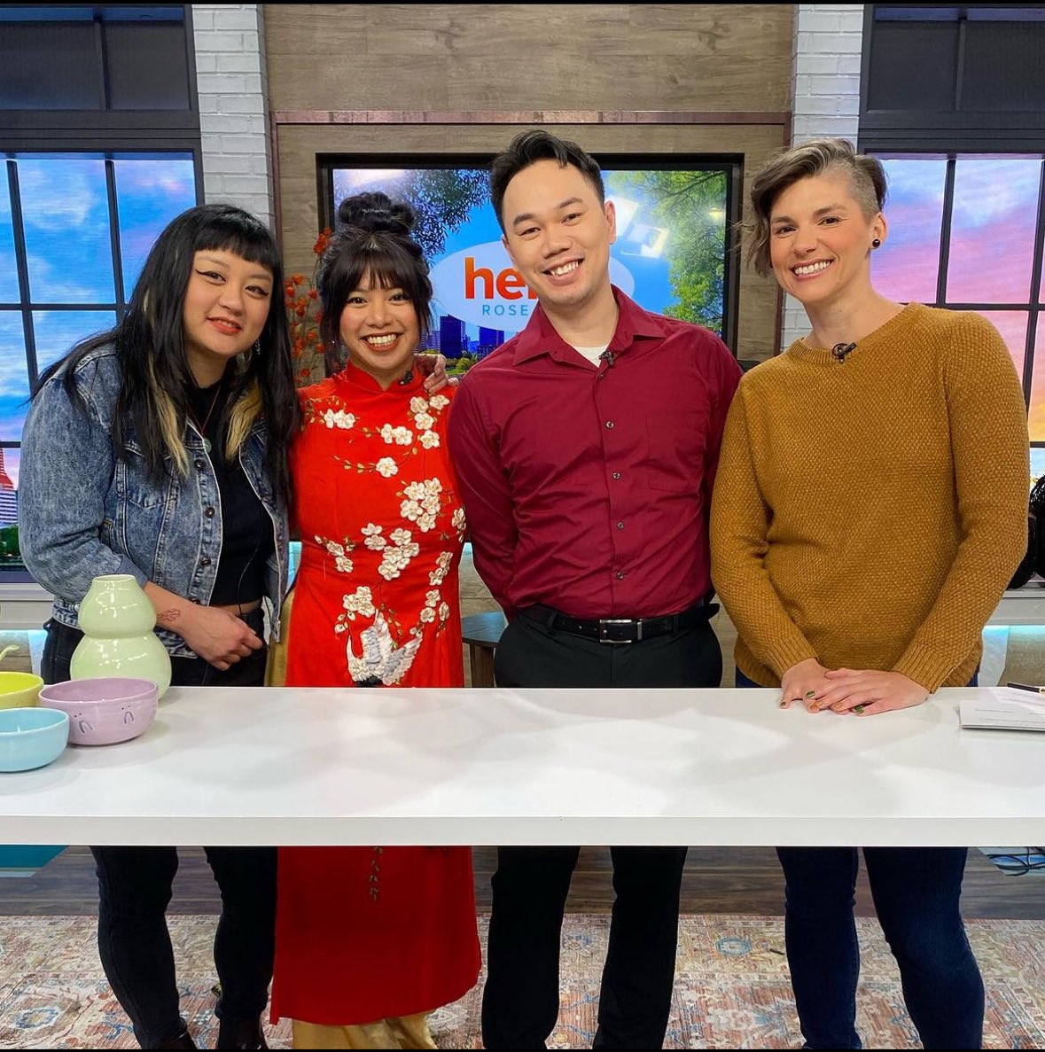 queerapollo's tweet image. I was so nervous to be on the news… uwu!