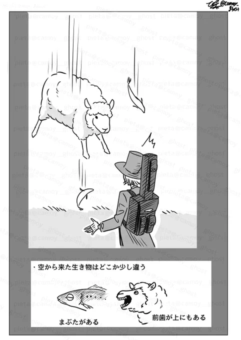 『碧い影』を読んで頂きありがとうございました!
雲にちなんだお話なので、もしかしたらこういう事があったかもしれないですね 
