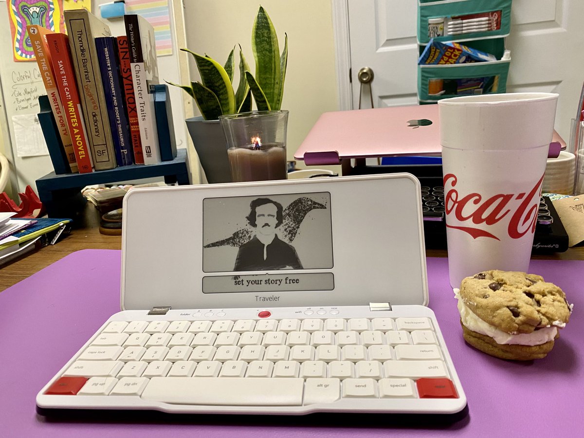 Ending Day 2 of ⁦<a href="/NaNoWriMo/">NaNoWriMo</a>⁩ with 3,504 words. I love having new people to play with and new stories to tell.    #FreewriteNaNo #amwriting #cozymystery #freewritetraveler