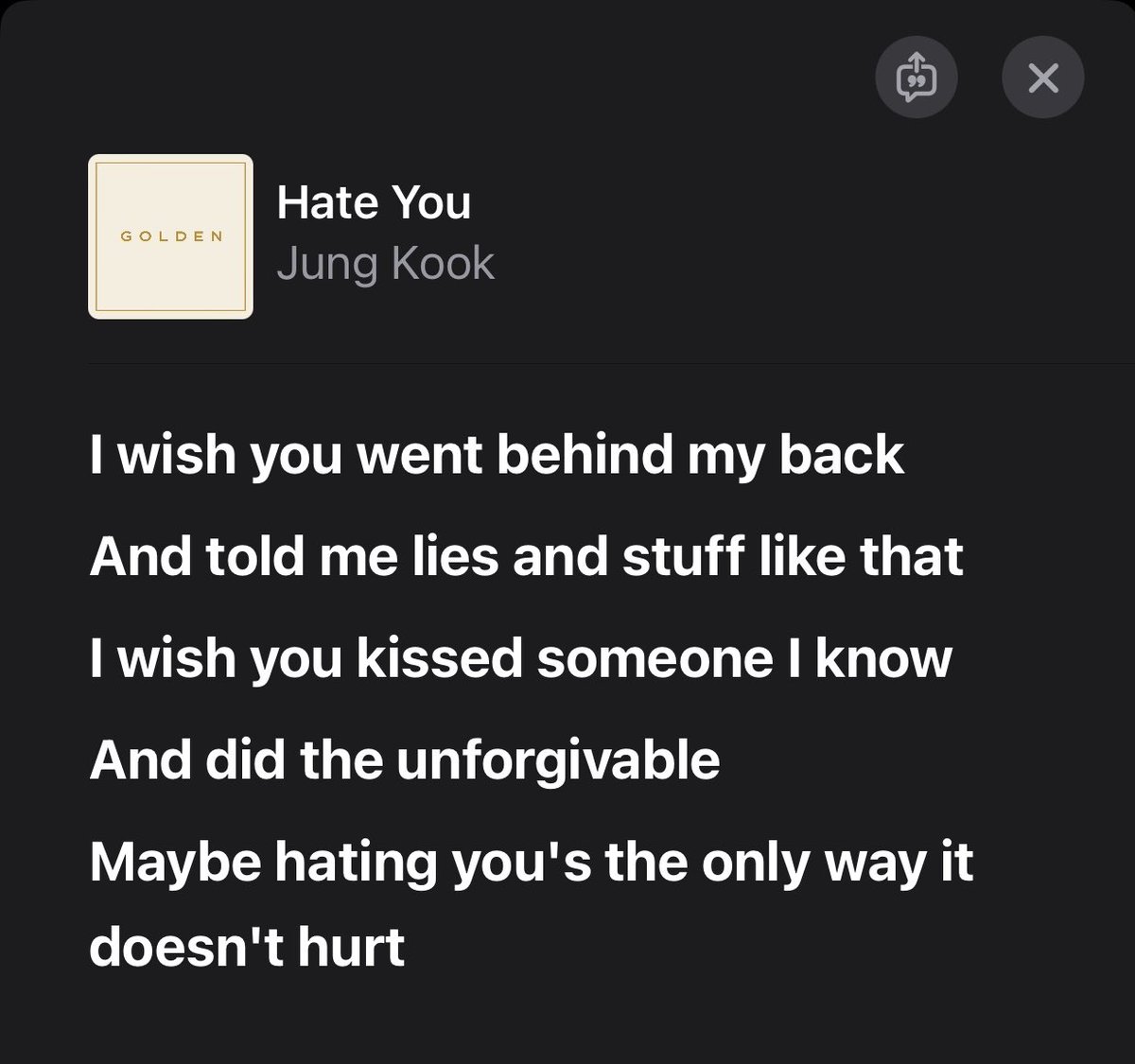 bangtinyboyys's tweet photo. THE LYRICS OF HATE YOU ???HELLO https://t.co/uhfi9vWM1n