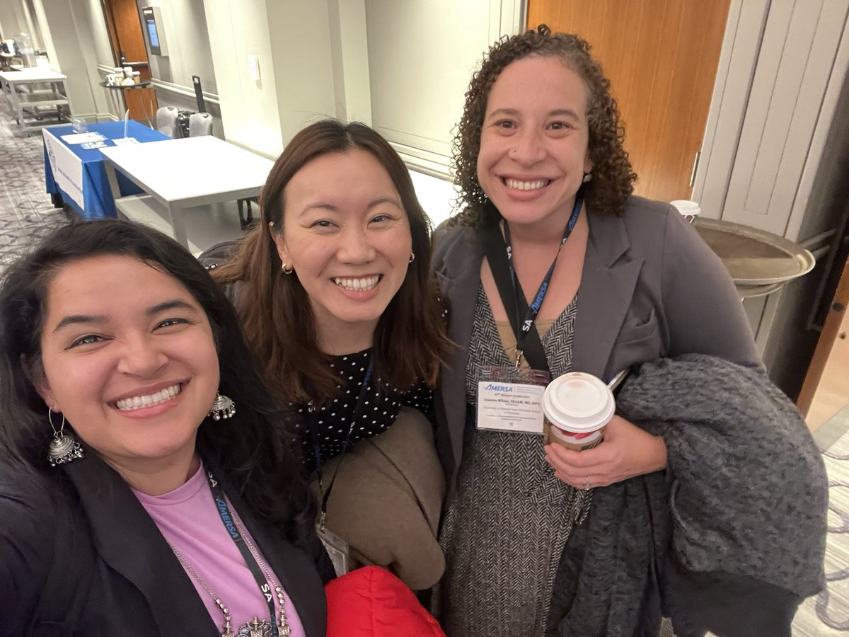 ❤️#AMERSA2023 reunions with so many incredible friends I love and look up to!