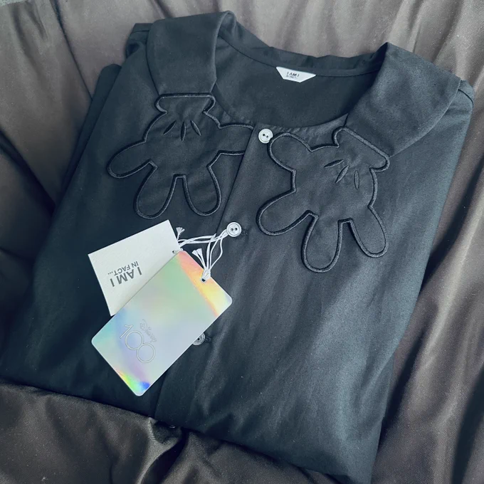 わーい!予約してた I AM Iのミッキマおててワンピース届いた!!  たくさん着よう〜〜〜 