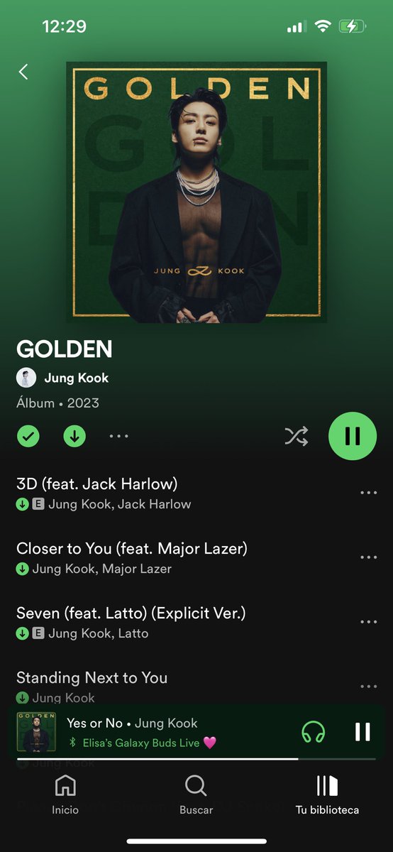 egbrochel's tweet photo. HOY MIS OIDOS HAN SIDO BENDECIDOS 
#JungKook_GOLDEN https://t.co/9iJl4VO3cw