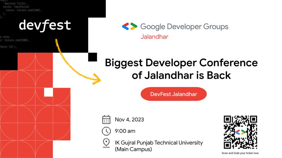 SatvikSharma_'s tweet photo. Hello Connections !
 I Am Thrilled To Announce That I am Attending The Devfest Jalandhar This Year Again Straight A Way From Delhi 😄 
Will Happy To Meet The Team Of @GDGJalandhar At @IKGujralPTU 
#Devfestjalandhar #DevFest2023 
#Jalandhar https://t.co/XmoRyylohU