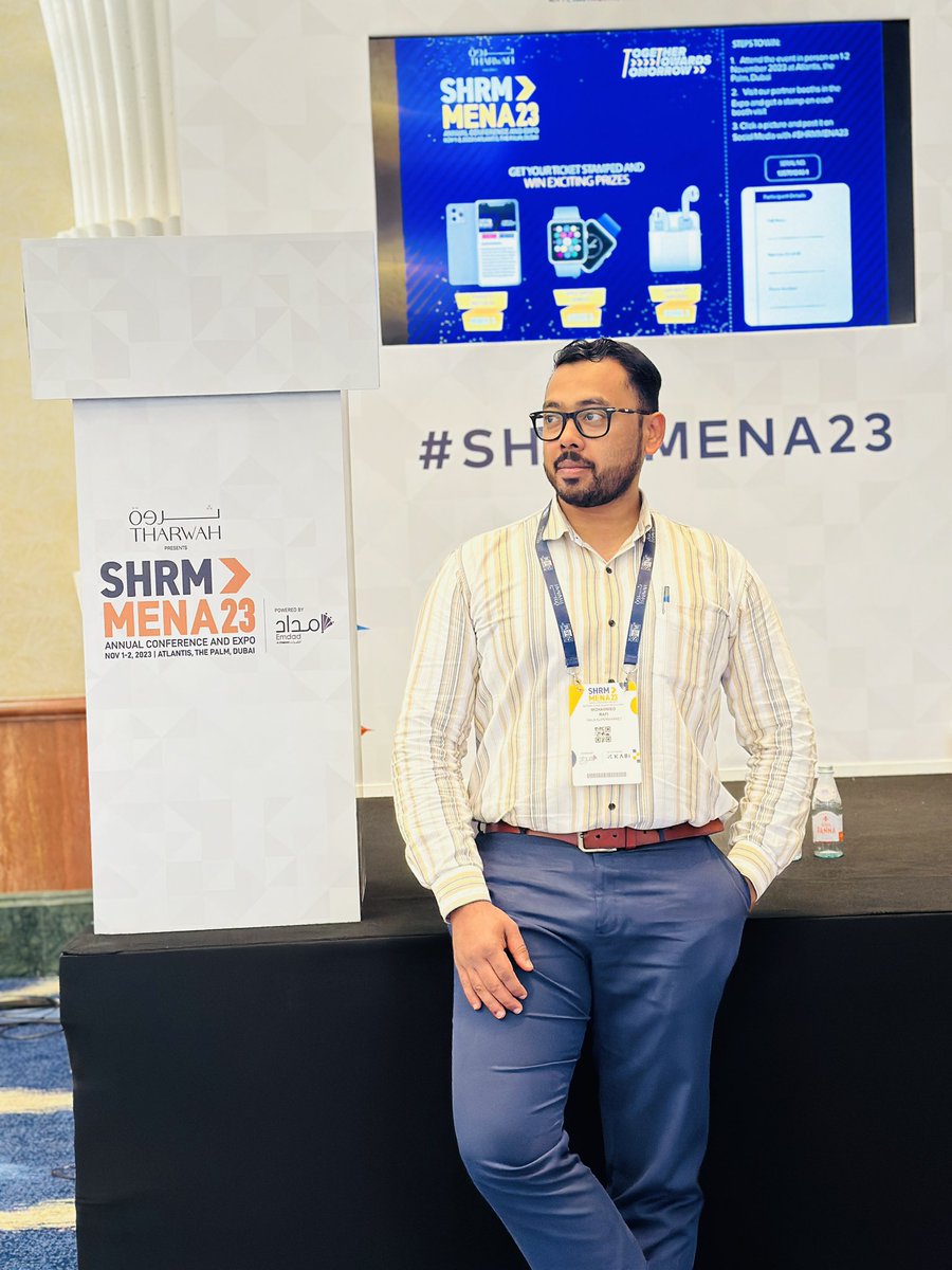 fraiseas's tweet image. Exploring the Future of HR at this Inspiring Conference! 
#hrconference2023 
 #learningandnetworking 
#shrmmena23 
@shrmmena