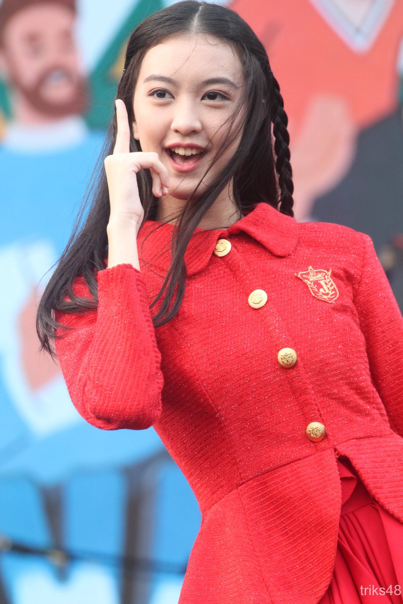Greesella Adhalia (Greesel) JKT48 di Festival Pemuda, Jakarta, 14-10 ...