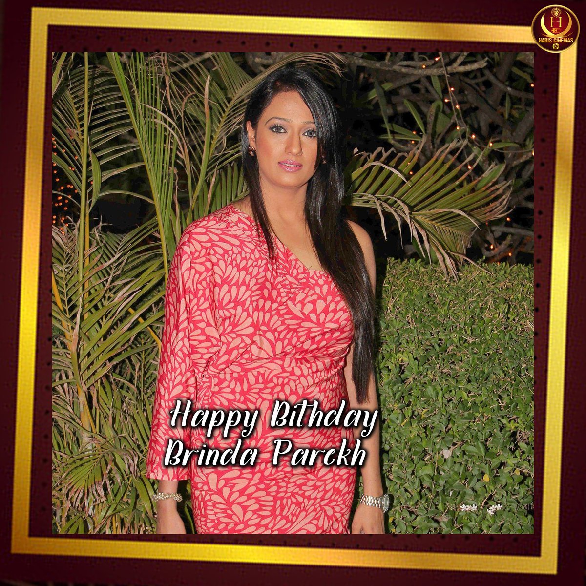 Happy birthday @BRINDAPAREKH #BrindaParekh #BrindaParekhHappyBirthday #BirthdaySpecial  #hariscinemas