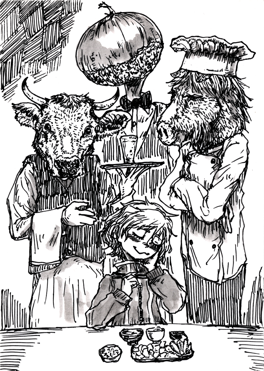 inktoberにて1 