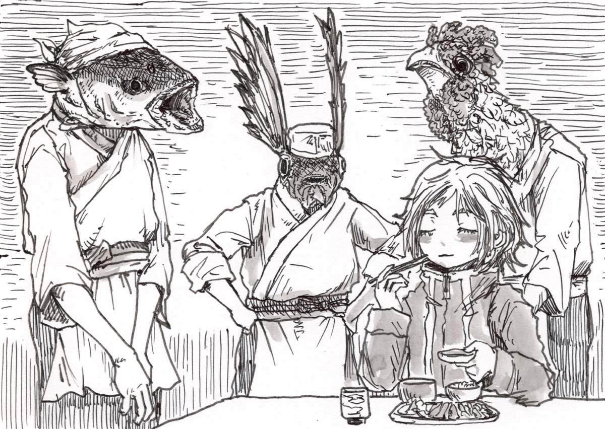inktoberにて3 