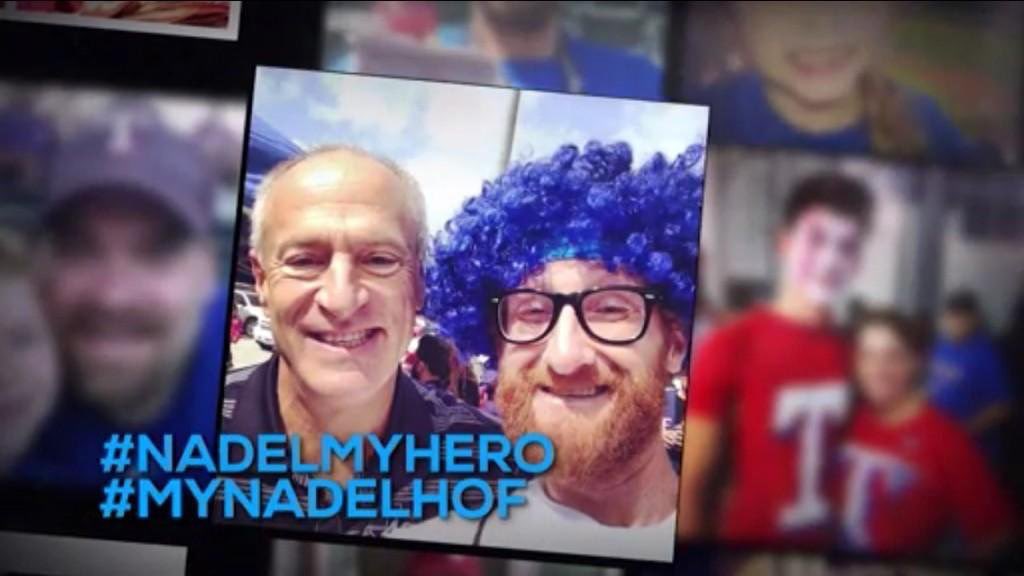 NeckLawng's tweet photo. I am so damn happy for @nadeler! He is a voice that’s embedded in my brain forever. Thank you for everything you have brought to this organization Eric! WE did it!!! First the HOF, now THIS!!! https://t.co/1YQJbmFrs6
