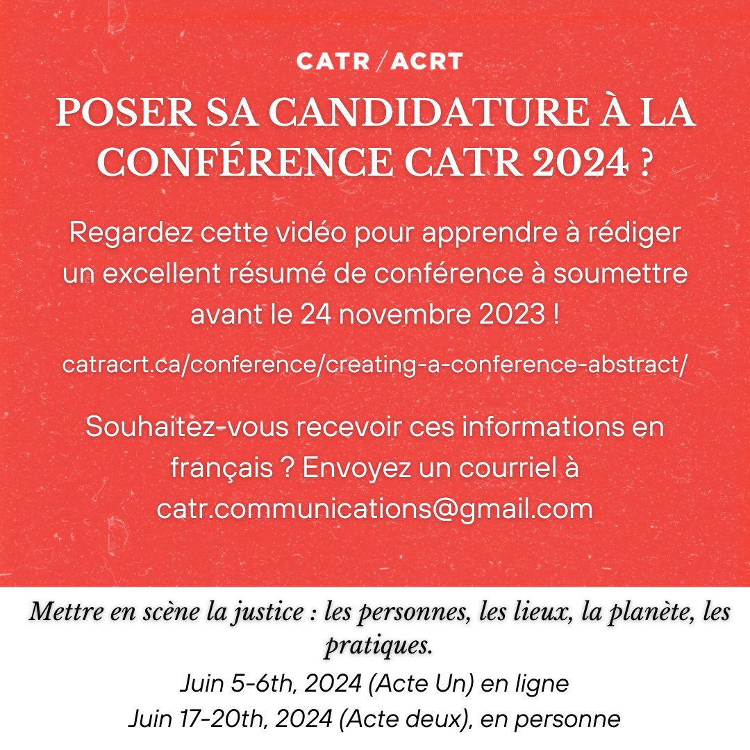 CATR / ACRT tweet media