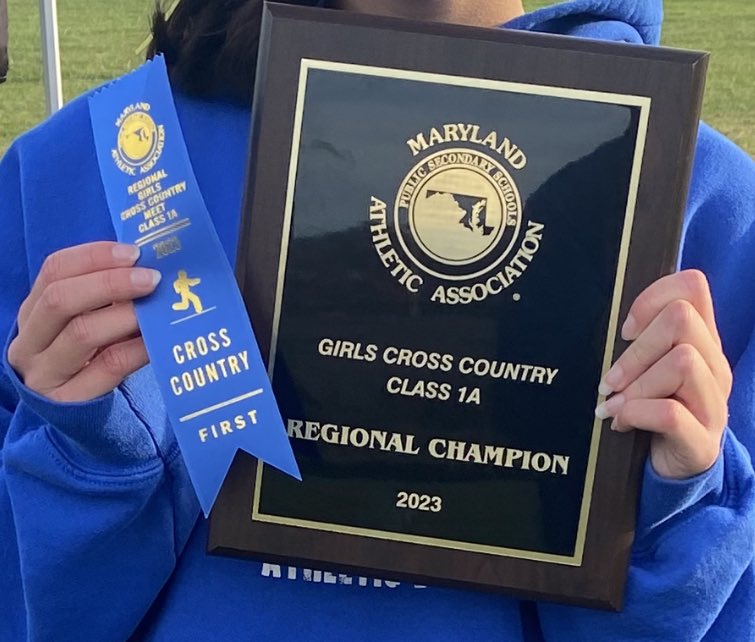 Proud mama! Daughter placed 1st at the MD XC Regional 1A Championship <a href="/CCPS_LibertyHS/">Liberty High School</a> Girls &amp; Boys XC team advance to State Championship next week