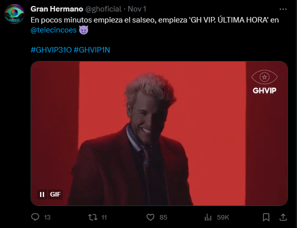 tvdirectos0's tweet photo. #SINALEXNOHAYGH #SINALEXNOHAYGHVIP #GHVIPGala8 

Que malo, que malo que es Alex , expulsado por una GILIPOLLEZ, pero eso si, nos encanta los gifs de nuestro ganador, HASTA VOSOTROS SABEIS QUE SIN ALEX la casa esta muerta. INUTILES https://t.co/xtcL8Vmron