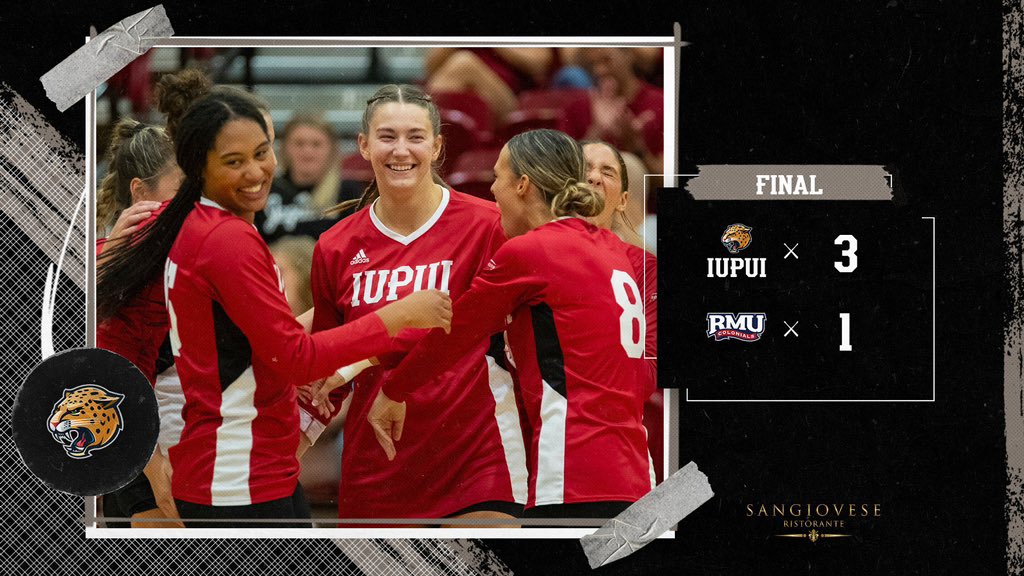 First dub of the weekend! Now on to Youngstown, OH as we face the Penguins tomorrow at 6 PM. 

Go Jags!! 

#LetsGoJags #JaguarVolleyball