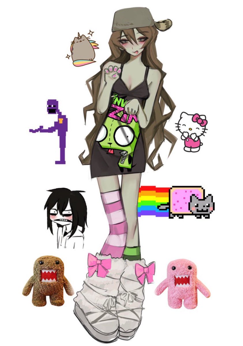 smeshnyy's tweet photo. my new oc and gift 4 friend :P i completely don’t have time for drawing due to school 👍 senior year sucks https://t.co/kYEWJiGgjQ