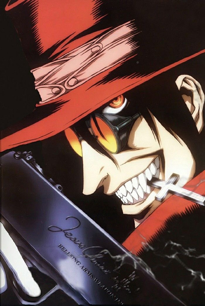 retro_anime's tweet photo. Hellsing (2001). https://t.co/zgacTL3Kgs