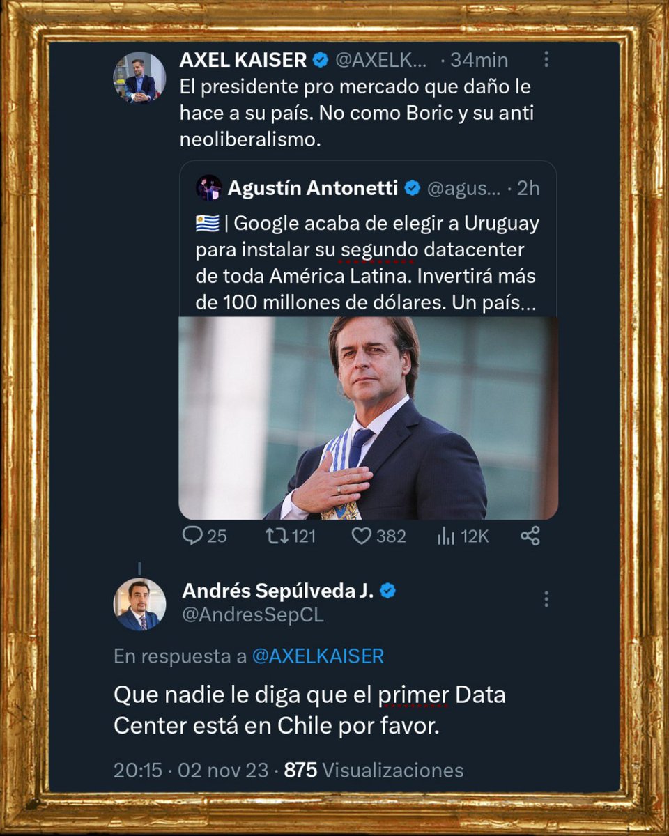 MuseoTuitero's tweet photo. 🖼️«El mantel Kaiser quedando de estropajo»
Óleo sobre tela, noviembre 2023. https://t.co/PrOPPENttn