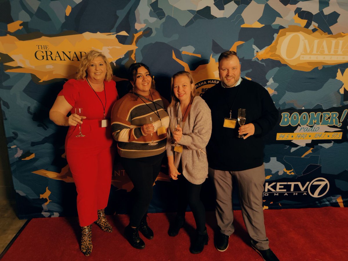 Some of our crew, representing at the Best of Omaha Soiree tonight. Thank you to our supporters for voting Burrito Envy for Best Burrito 8 years straight! ❤️🥂