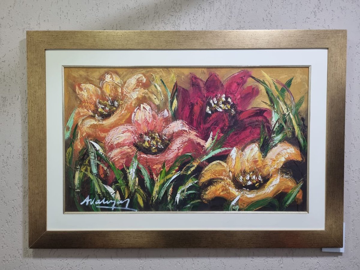 angeles1v's tweet image. ABRO HILO sin ánimos de perjudicar a nadie, pero como no nos queda de otra exigimos por este medio a la Sra BRUNA MARTINS DE DELFINO propietaria de la galería de arte LAS MARGARITAS ubicado en el paseo 1811 la devolución de nuestros cuadros