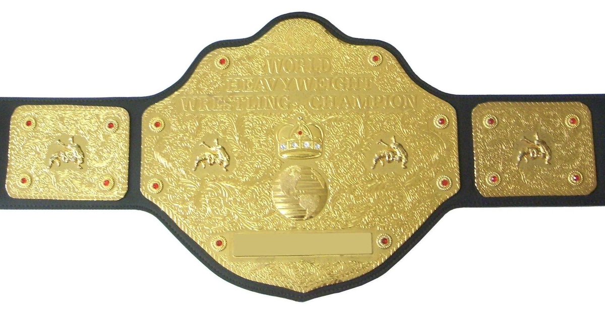 PrWrestlingfeed's tweet photo. First person you think of when you see this title? https://t.co/WG6fahZEzs