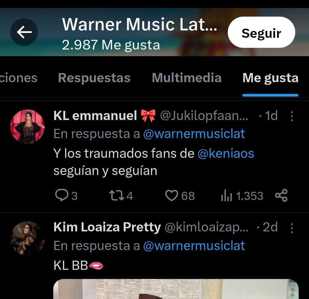 UlalaKos's tweet photo. Y eso que tiene que ver con que @sonymusicmexico siempre a sido y será mejor disquera que @warnermusiclat 🤨 https://t.co/ZuFPNiada0