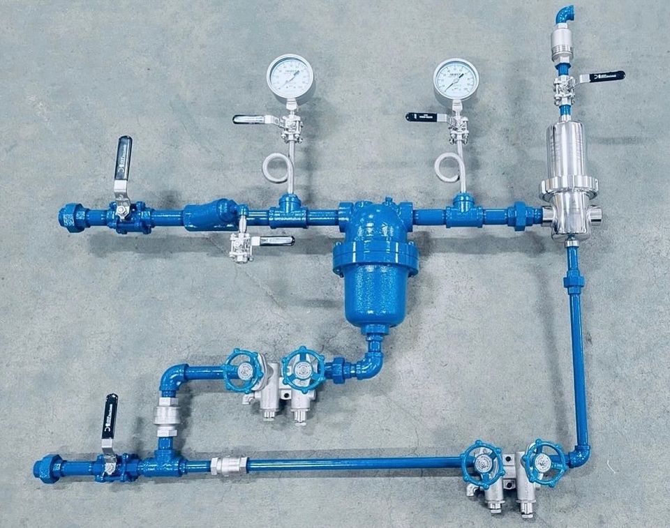 MartinEngineer3's tweet image. Watson McDaniel Steam Filter Station is a prepiped solution to provide filtered steam for sterilization, pharma, food &amp;amp; beverage applications. The steam separator and 5 micron element improve steam quality to  97%+ at the filter outlet. 
Give us a call at 800-950-VALV (8258)