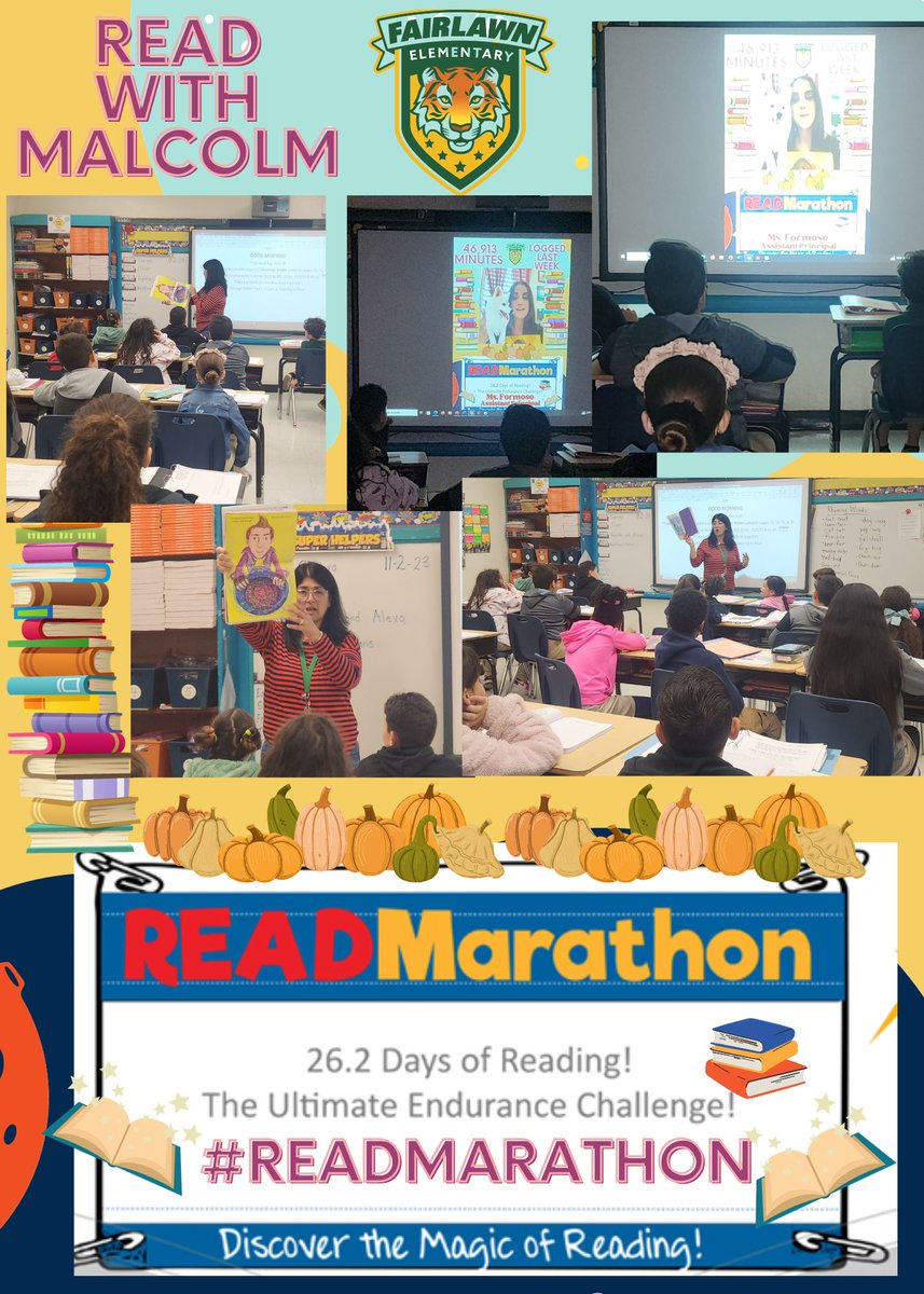 Batista79Maria's tweet photo. Walked into a classroom today and found the students mesmerized by the teacher reading them the story 'The Magician's Hat' by Malcolm Mitchell and watching a video of our school's progress during the #ReadMarathon so far @ReadWithMalcolm #YourBestChoiceMDCPS @MDCPS_ELA https://t.co/SOsfqF7eMf