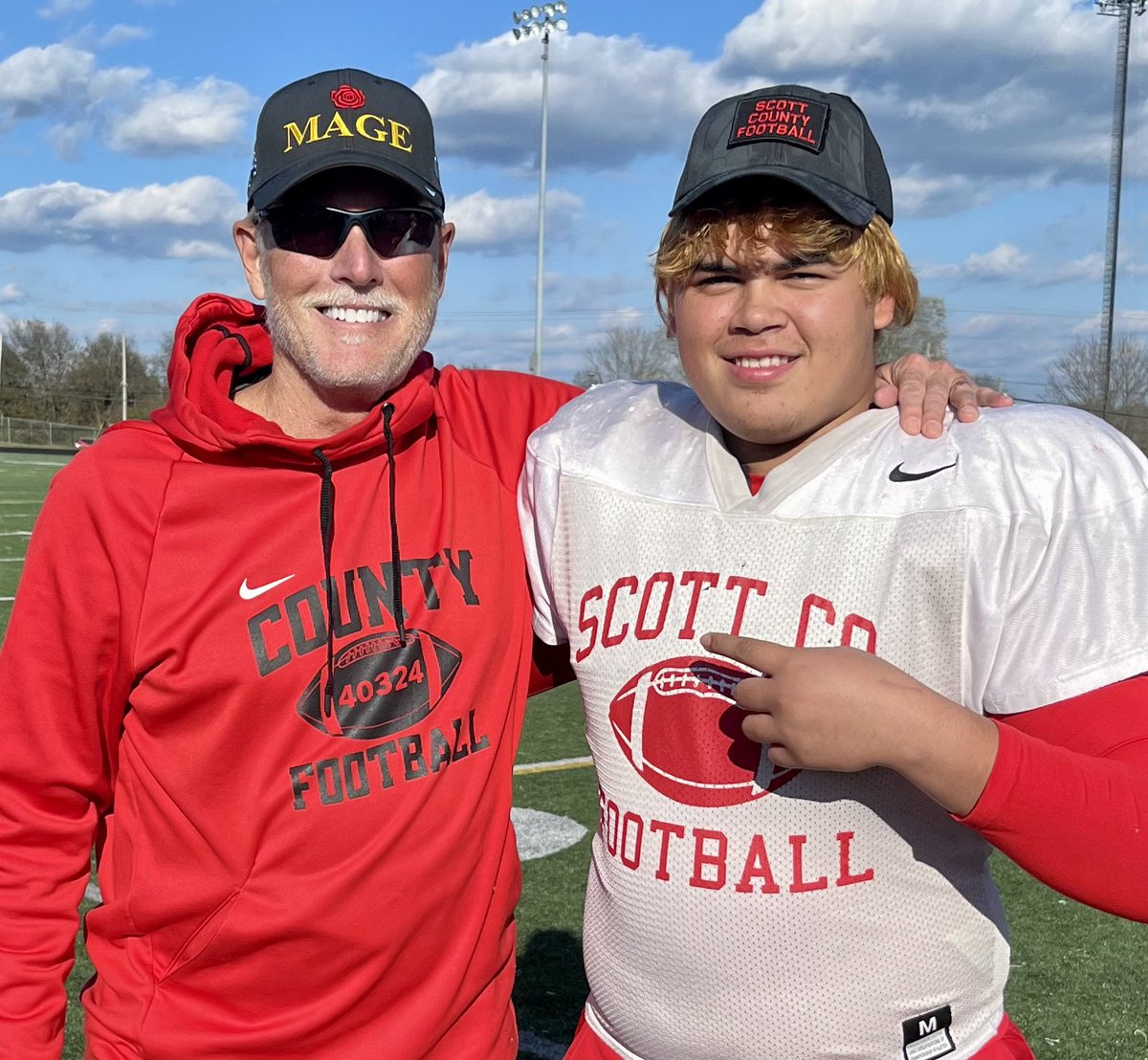 It feels great to award a “Bring It” cap to Elijah Valencia.  He has shown a passionate work ethic &amp; elevated his game for a number of weeks.  By pushing himself to get better, he has also pushed others around him to step up their game as well.  Keep pushing Big Man! Go CARDS!