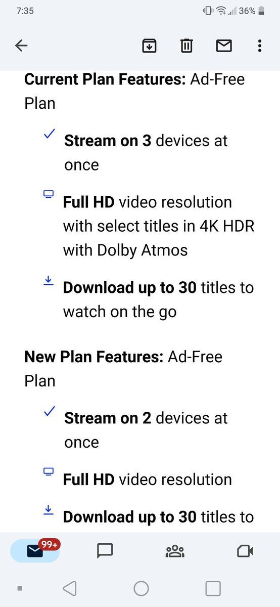 BurchamChris's tweet photo. .@StreamOnMax coming soon to Max... No 4k and less concurrent streams for the same 16 bucks. Don't be greedy @HBO https://t.co/nPJ0c9p9V0