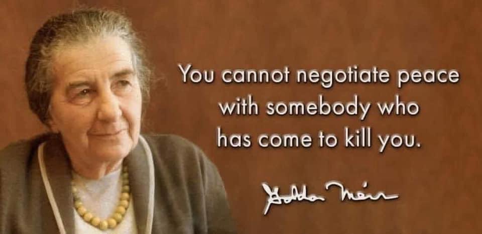 Golda Meir.