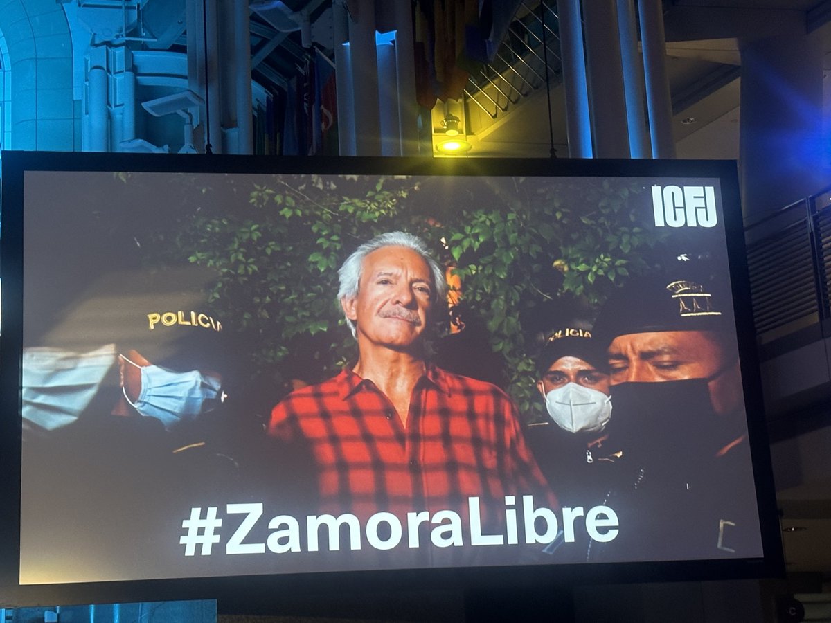 Reknowned Guatemalan journalist José Rubén Zamora is still in prison awaiting retrial even though the original charges designed to harass him for his journalism were overturned. Free Zamora. #ZamoraLibre ⁦@ICFJ⁩