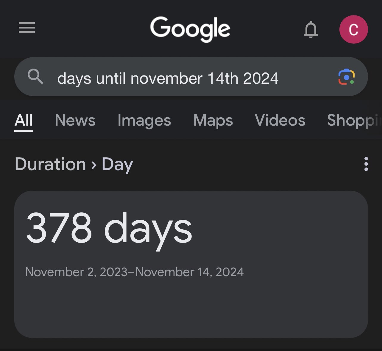 How Many Days Until November 14 2024 Monah Thomasa