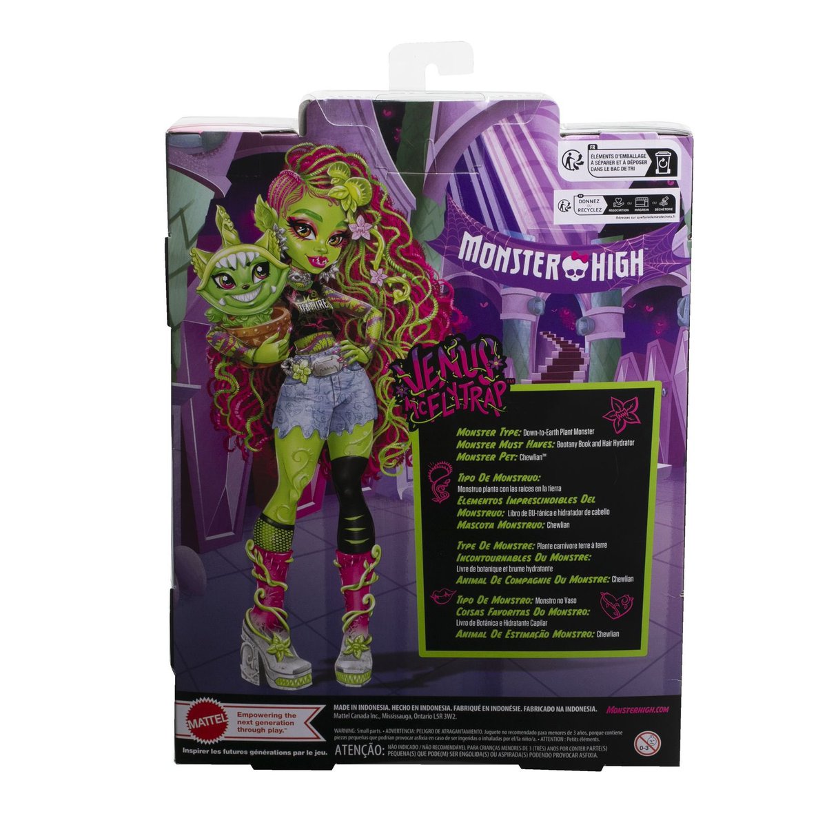 fofeando's tweet photo. Primeras imágenes oficiales de la nueva muñeca Venus Mcflytrap de #MonsterHigh.
Estará a la venta a principios del 2024.
#Fofeando https://t.co/33v7kq3ha4