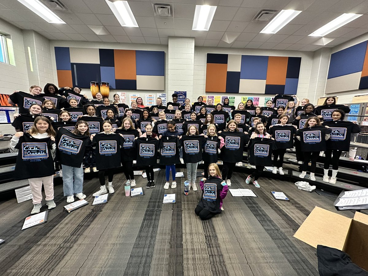 Clark Intermediate Choir, Conroe ISD tweet media